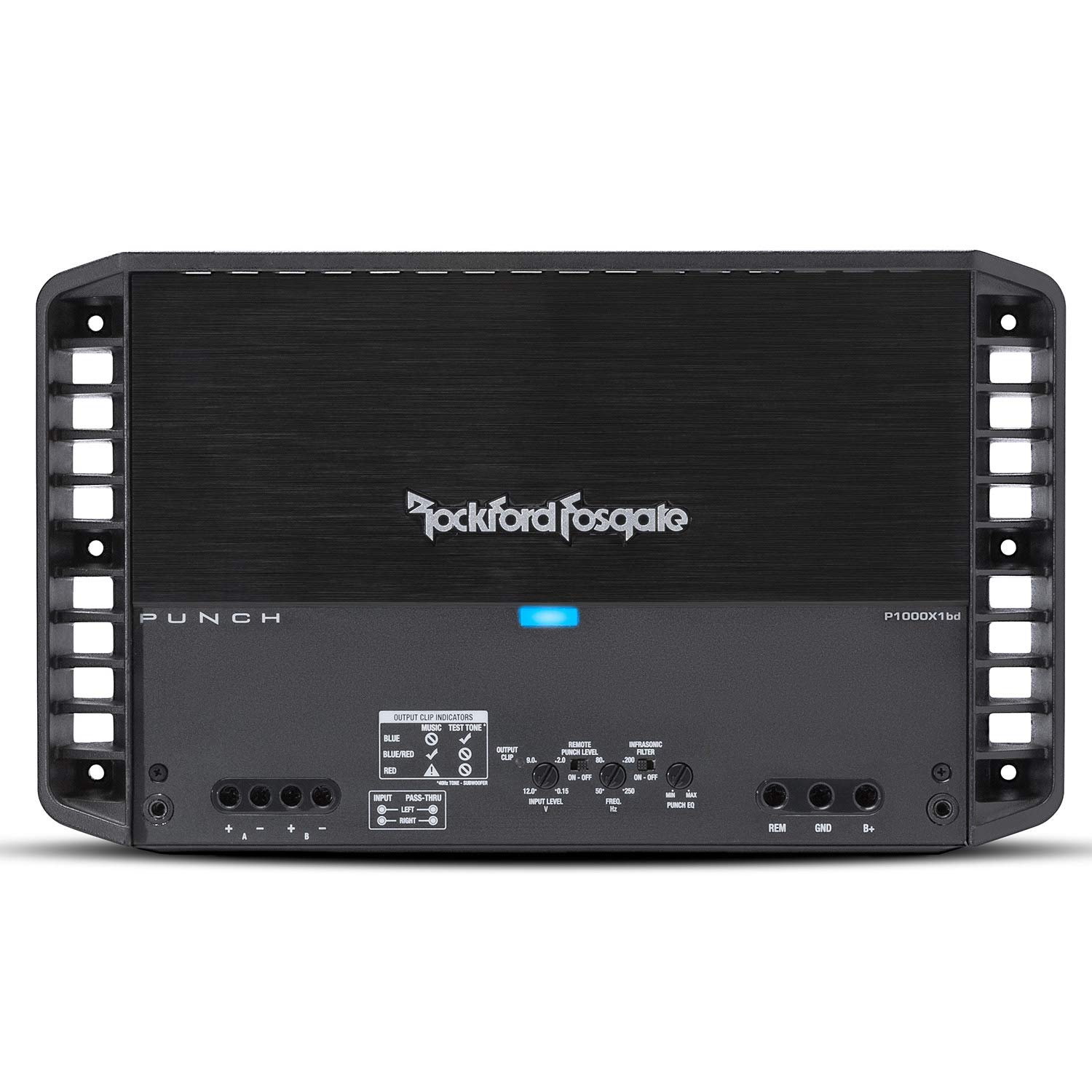 ロックフォードアンプ。パンチ100 ROCKFORD FOSGATE ロックフォード・フォズゲート JPS-100-8 8inch